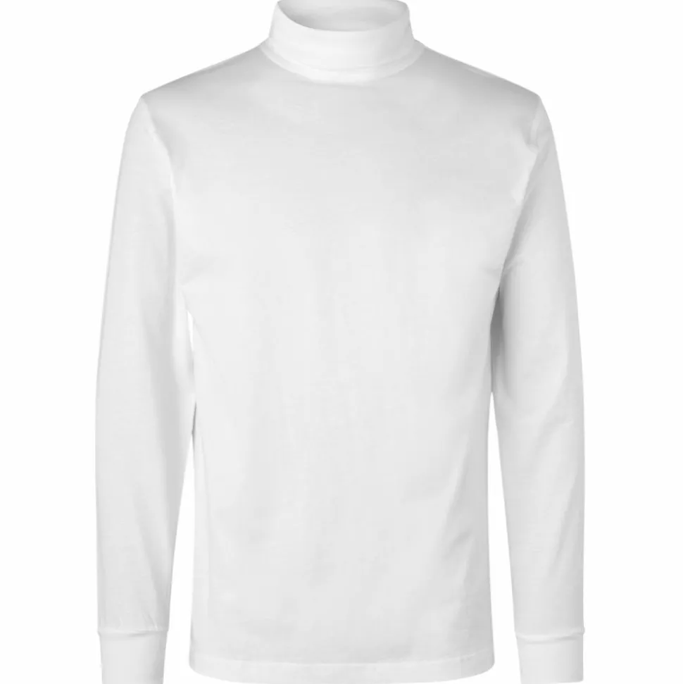 ID T-Time Herre Rullekrave - White