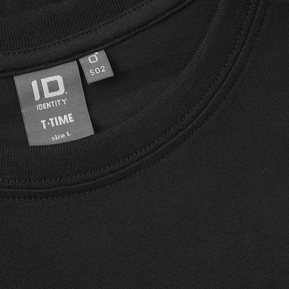 ID T-Time Herre T-shirt - Black