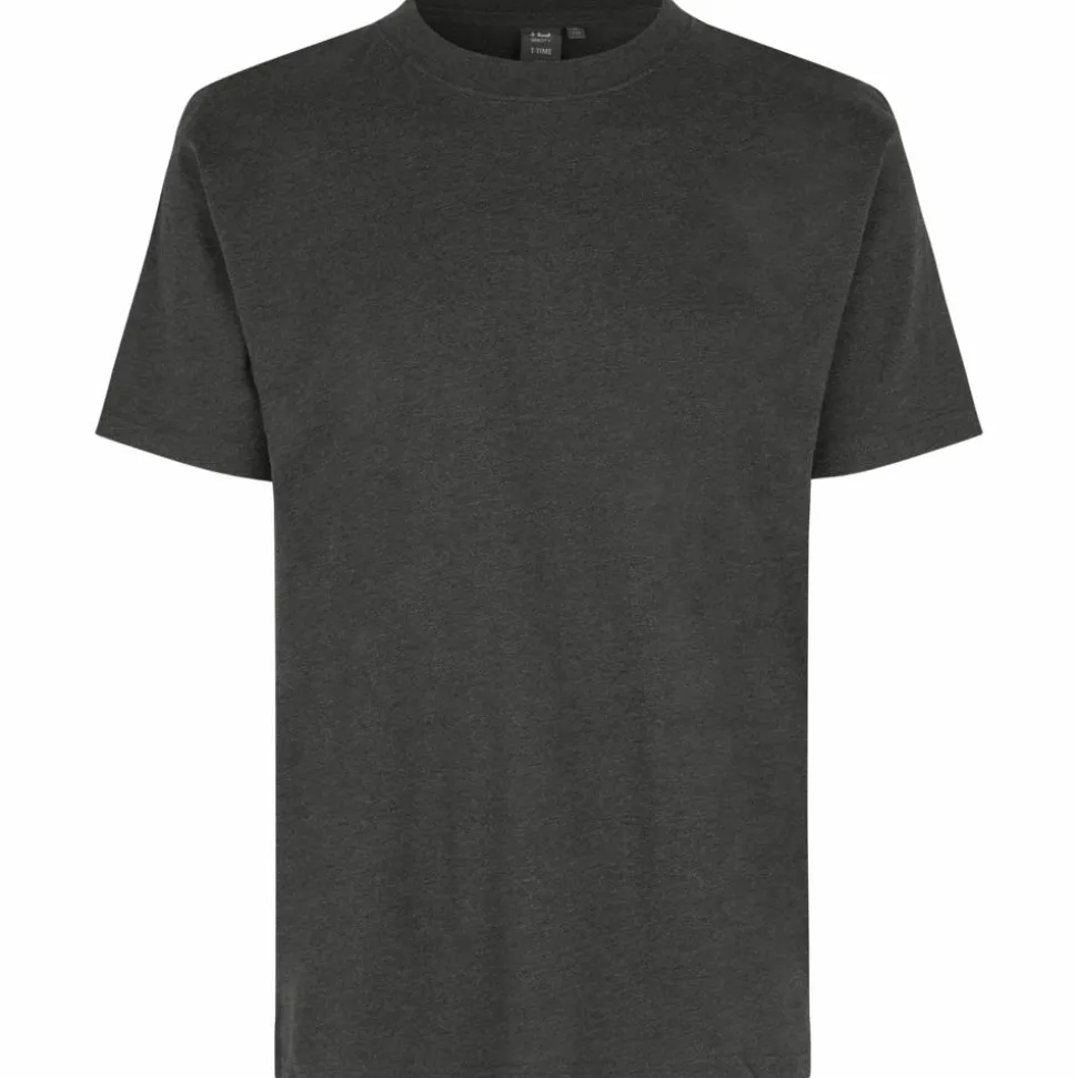 ID T-Time Herre T-shirt - Grafit melange