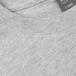 ID T-Time Herre T-shirt - Grey Melange