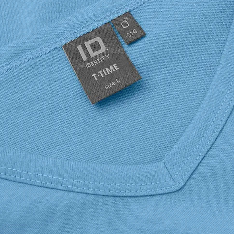 ID T-Time Herre T-shirt - Lys Blå