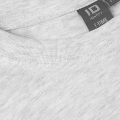 ID T-Time Herre T-shirt - Snow Melange