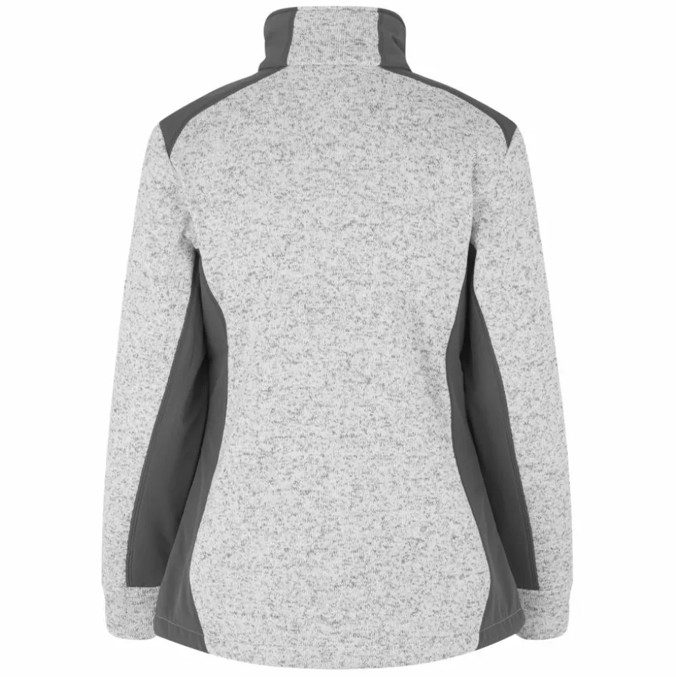 ID Unisex Fleecejakke - Grå Melange
