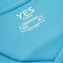 ID YES Active Dame Trænings t-shirt - Cyan