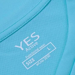 ID Yes Active Herre Trænings t-shirt - Cyan