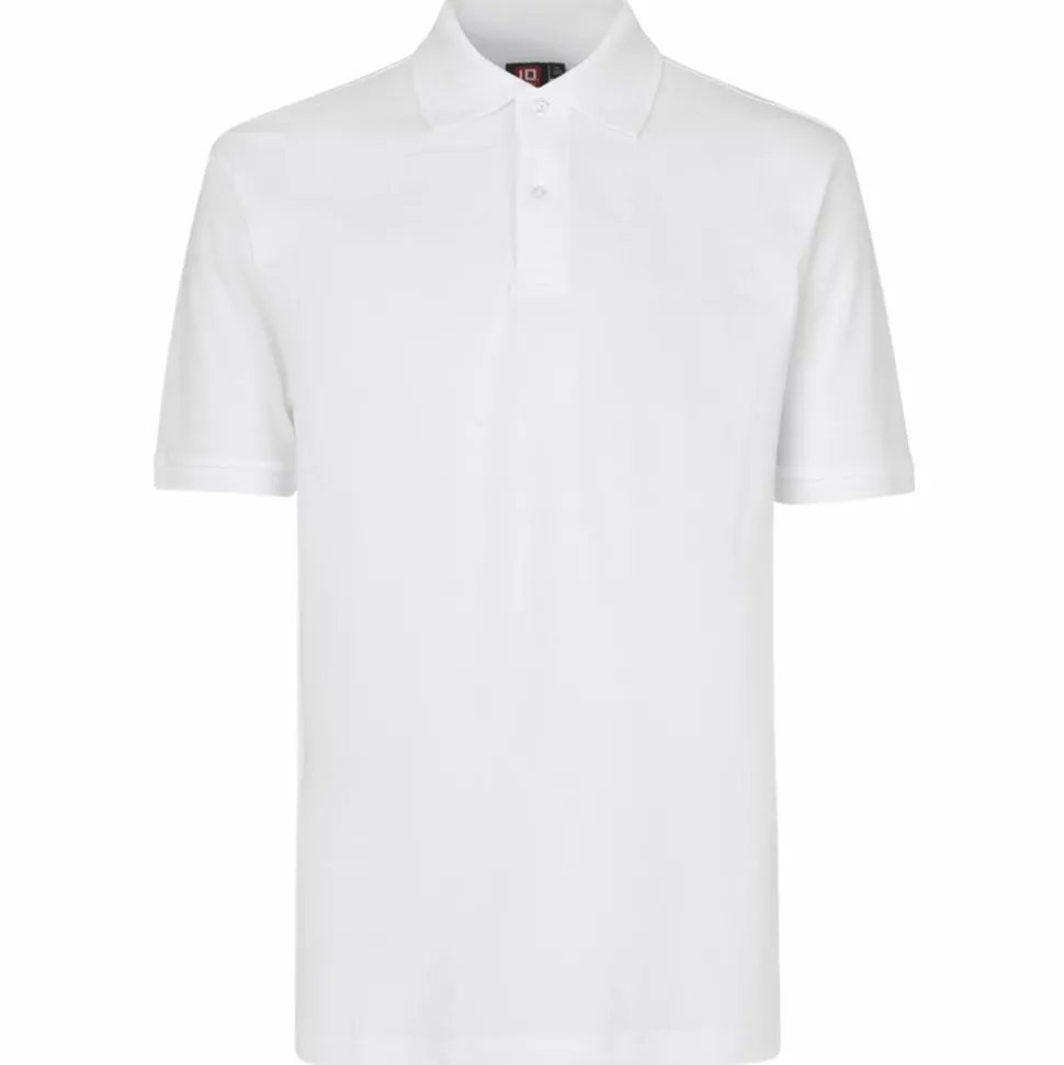 ID Yes Herre Polo - Hvid