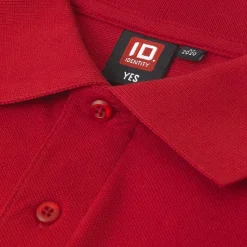 ID Yes Herre Polo - Red