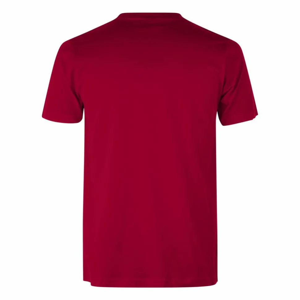 ID Yes Herre T-shirt - Rød