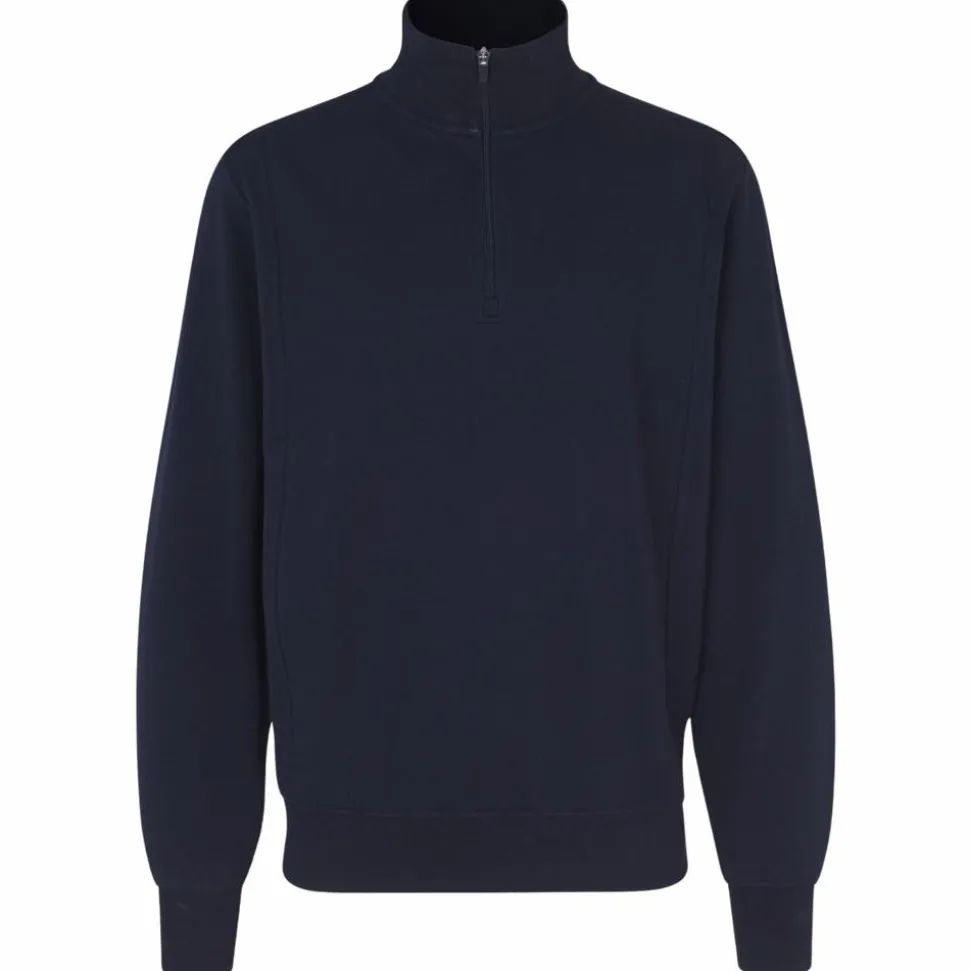 ID Zip Herre Sweatshirt - Navy
