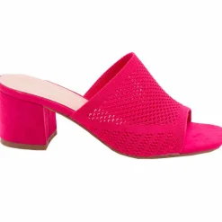 Ideal Shoes Dame Sandaler - Fuchsia