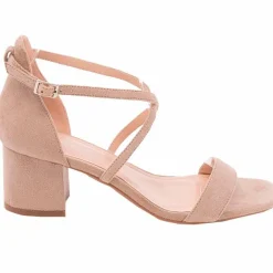 Ideal Shoes Dame Sandaler - Khaki