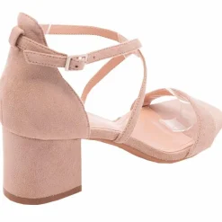 Ideal Shoes Dame Sandaler - Khaki