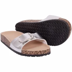Ideal Shoes Dame Sandaler - Silver