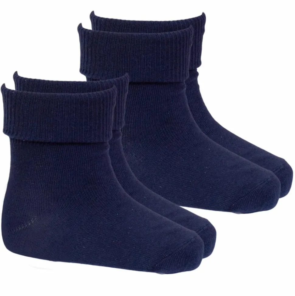 Impala Ange Børne Strømper m. non-slip - Blue Nights