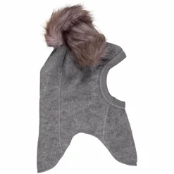 Impala Chérie Børne Elefanthue i merinouldmix - Grey Melange