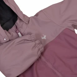 Impala Moss Børne Regnsæt m. fleece - Crushed Berry