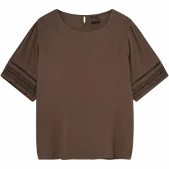 Kopenhaken Bea Dame Bluse - Morel Brown