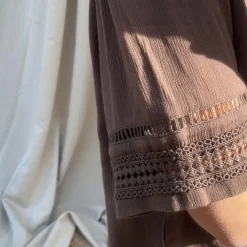 Kopenhaken Bea Dame Bluse - Morel Brown