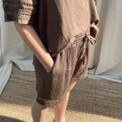 Kopenhaken Bea Dame Shorts - Morel Brown