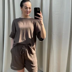 Kopenhaken Bea Dame Shorts - Morel Brown