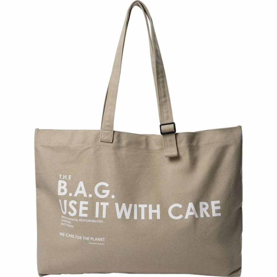 Kopenhaken Canvas Week Bag Unisex Skuldertaske - Grey Sand
