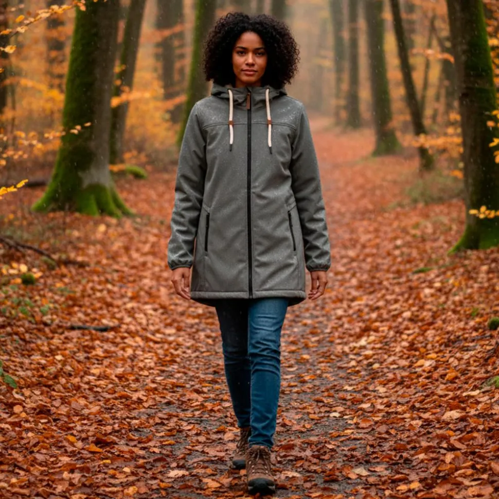 Kopenhaken Deltro Dame Jakke - CASTOR GRAY