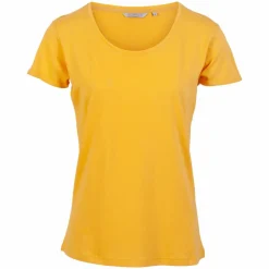 Kopenhaken Via Dame T-shirt i økologisk bomuld - Ochre