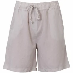 Leonora Dame Shorts i hørmix Plus Size - Woody