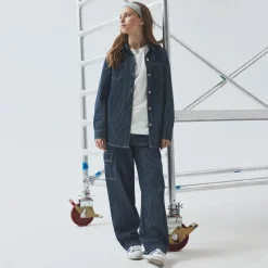 LMTD Børne Skjorte - Dark Blue Denim