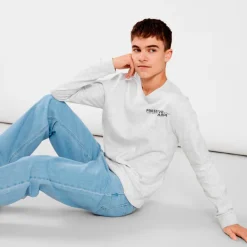 LMTD Drenge Sweatshirt - Light Grey Melange