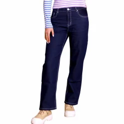 LMTD Pige Jeans - Dark Blue Denim