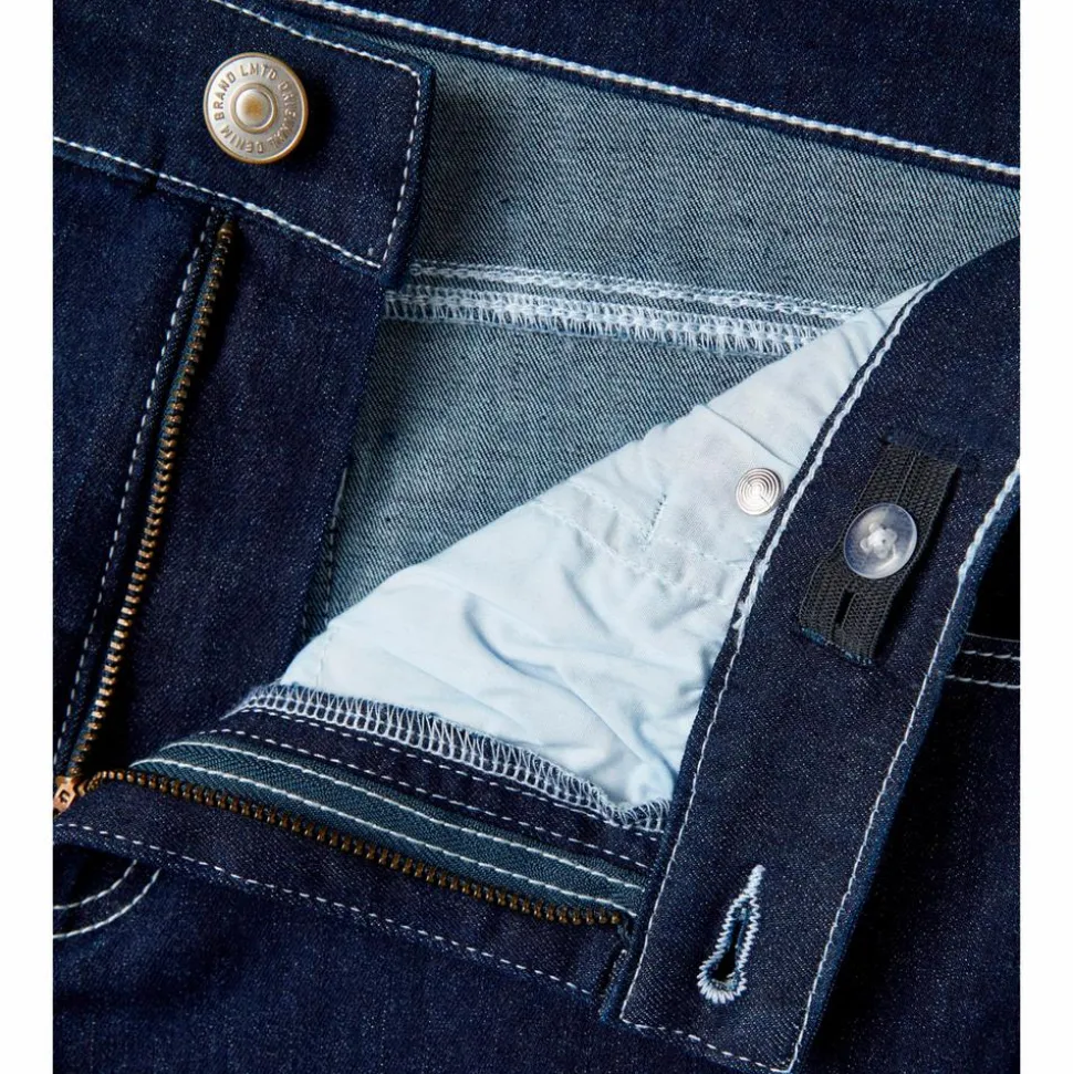 LMTD Pige Jeans - Dark Blue Denim