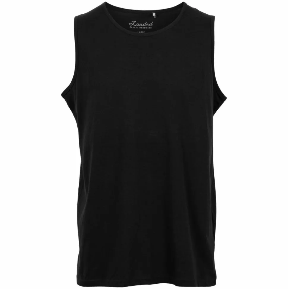 Loaded Belfast Herre Tanktop Plus Size - Black