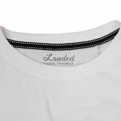 Loaded Belfast Herre T-shirt Plus Size - White