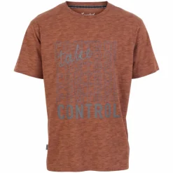 Loaded Herre T-shirt - Dark Okker AOP Stripes