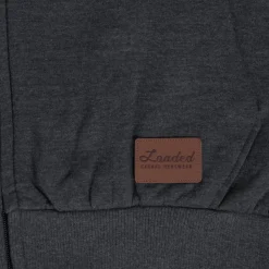Loaded Nevada Herre Hættetrøje - Dark Grey Melange