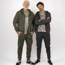 Loaded Nevada Herre Hættetrøje - Hunter Green Melange