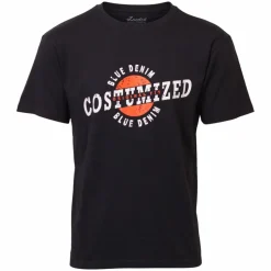 Loaded Sass Herre T-shirt Plus Size - P4 Black
