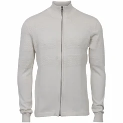 Marcus Affleck Herre Cardigan - Antic White