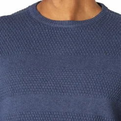 Marcus Affleck Herre Striktrøje - Dk. Denim Mix