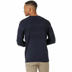 Marcus Affleck Herre Striktrøje - Dark Navy