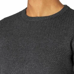 Marcus Affleck Herre Striktrøje - Dk. Grey Mix