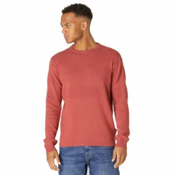 Marcus Affleck Herre Striktrøje - Cowhide Brown