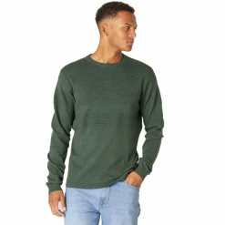 Marcus Affleck Herre Striktrøje - Urban Green Mix