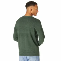 Marcus Affleck Herre Striktrøje - Urban Green Mix