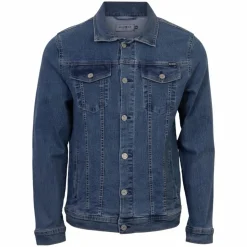 Marcus Cale Herre Denimjakke - Blue ink.