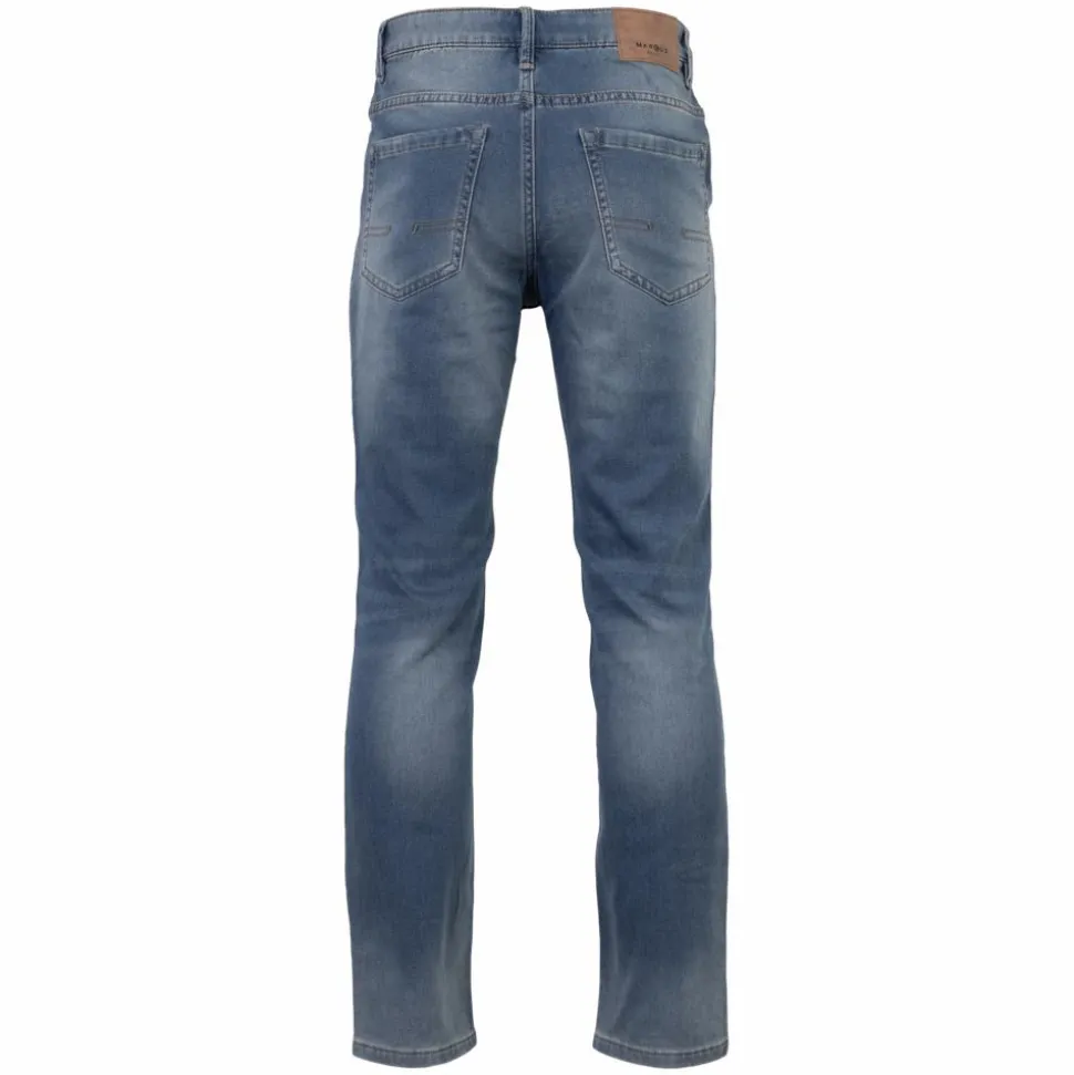 Marcus Chad Herre Jeans - Med. Blue Used