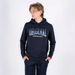 Marcus Colin Herre Hættetrøje - Dk. Navy