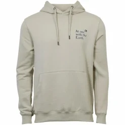 Marcus Colin Herre Sweatshirt m. hætte - Bright Sand