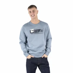 Marcus Colin Herre Sweatshirt - Faded blue
